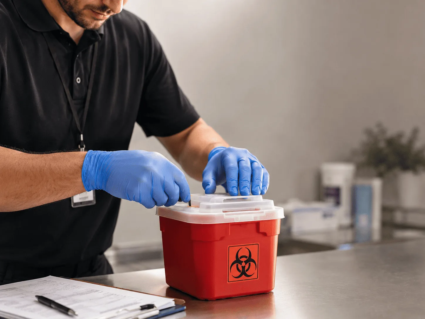 Why choose Sharps Waste Disposal in Honobia, OK